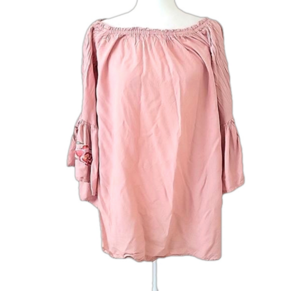 Feathers XL tunic dress wear with leggings travel! BOho flowy - Picture 2 of 7